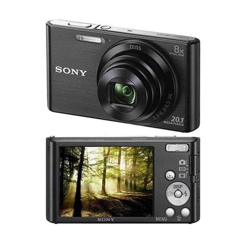 Câmera Fotográfica Sony Dsc-w830 Tela 2.7 De 20.1mp HD X8 Zoom